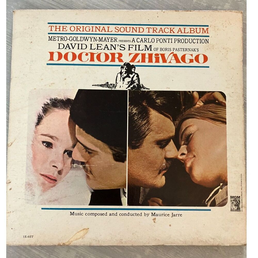 Doctor Zhivago - The Original Soundtrack Album 1965 vinyl